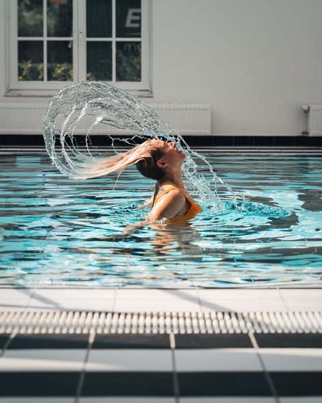 Strandhotel Ahlbeck spa fun in the pool | © Konrad Langer