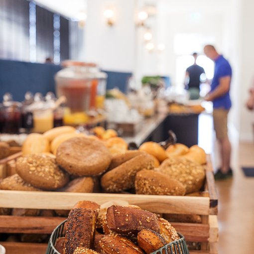 Prime Restaurant Ahlbeck breakfast bread and rolls