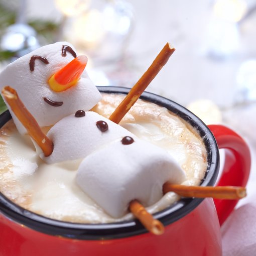 Marshmallow Snowman | © Shutterstock